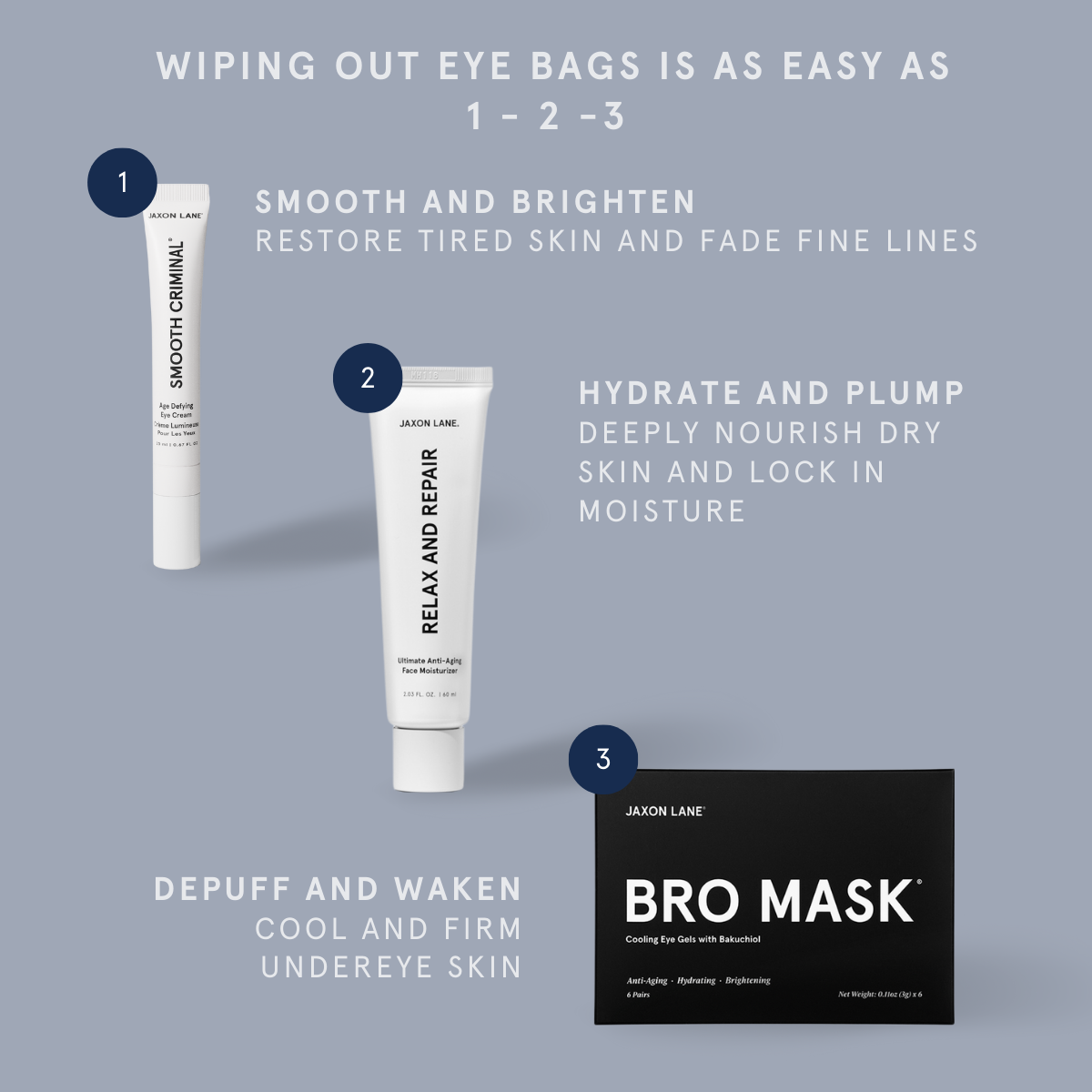 How to use: Eye Bag Repair