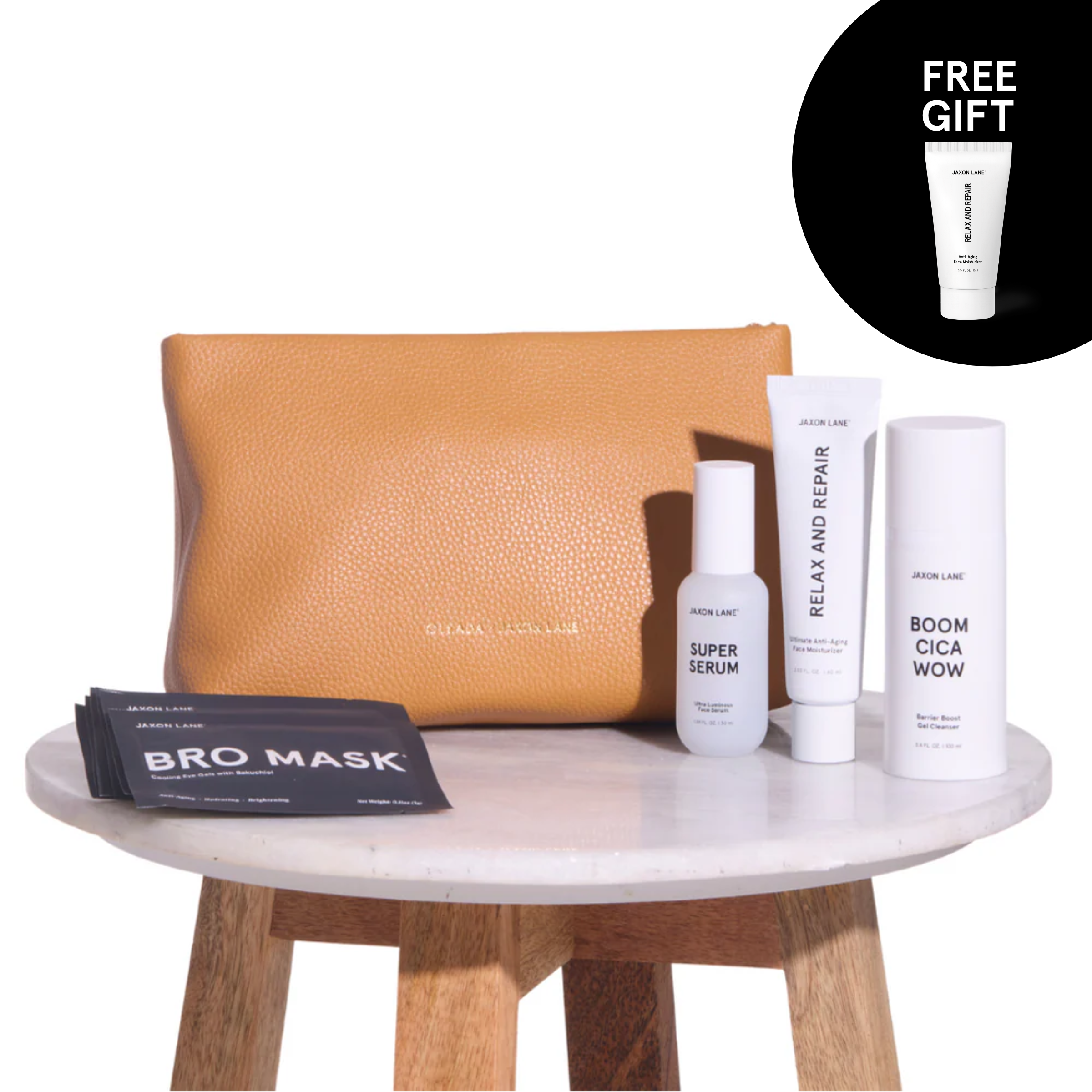 The luxury Jetsetter Gift set with free Relax And Repair - Travel Pack (10ml)