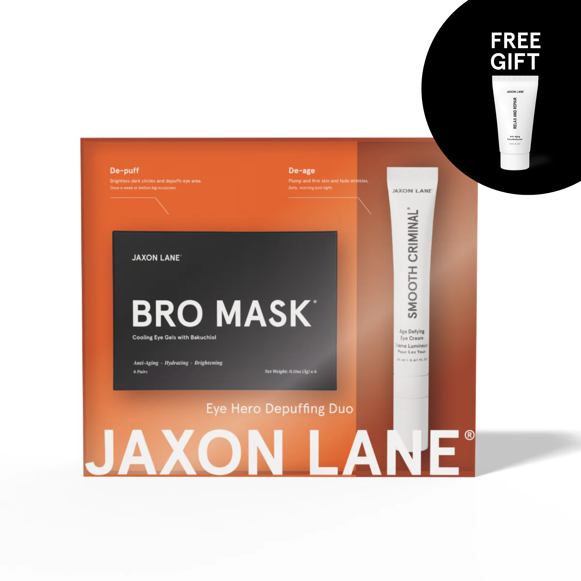 The_Eye_Hero_Depuffing_Duo With Free Relax And Repair travel pack (10ml)