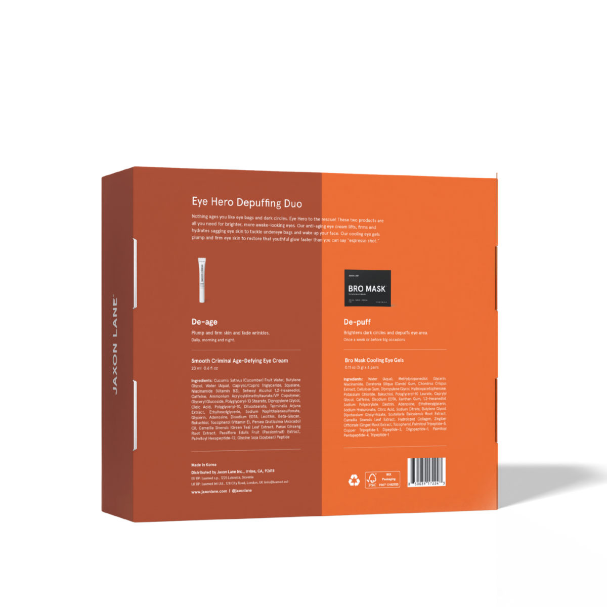 The Eye Hero Depuffing Duo - Deage and Depuff