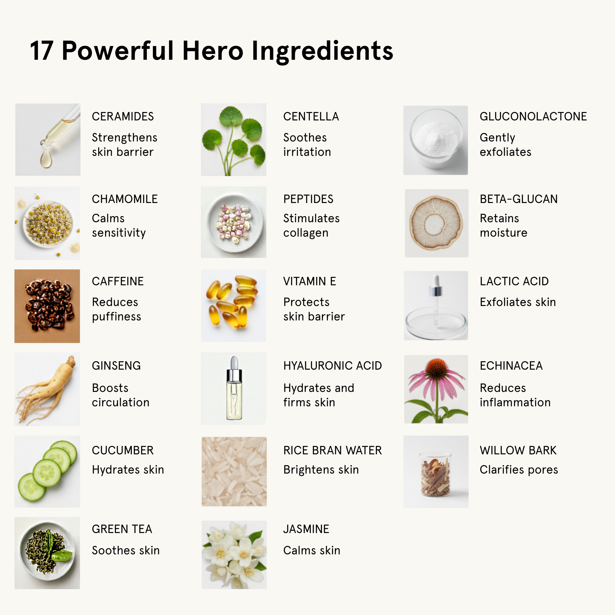 hero ingredients