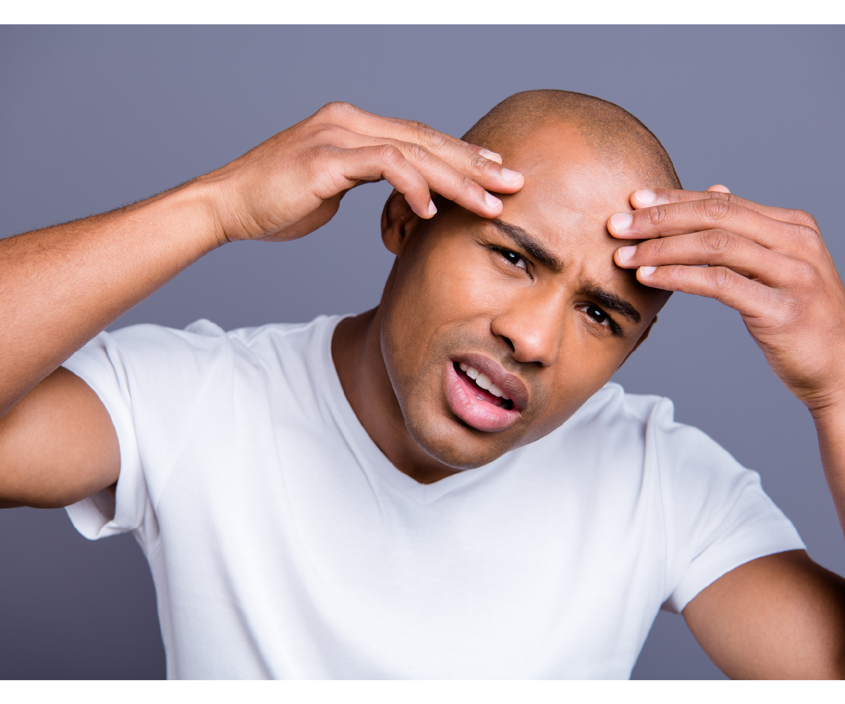 man in face mask repairing damaged skin using Jaxon Lane skincare products 