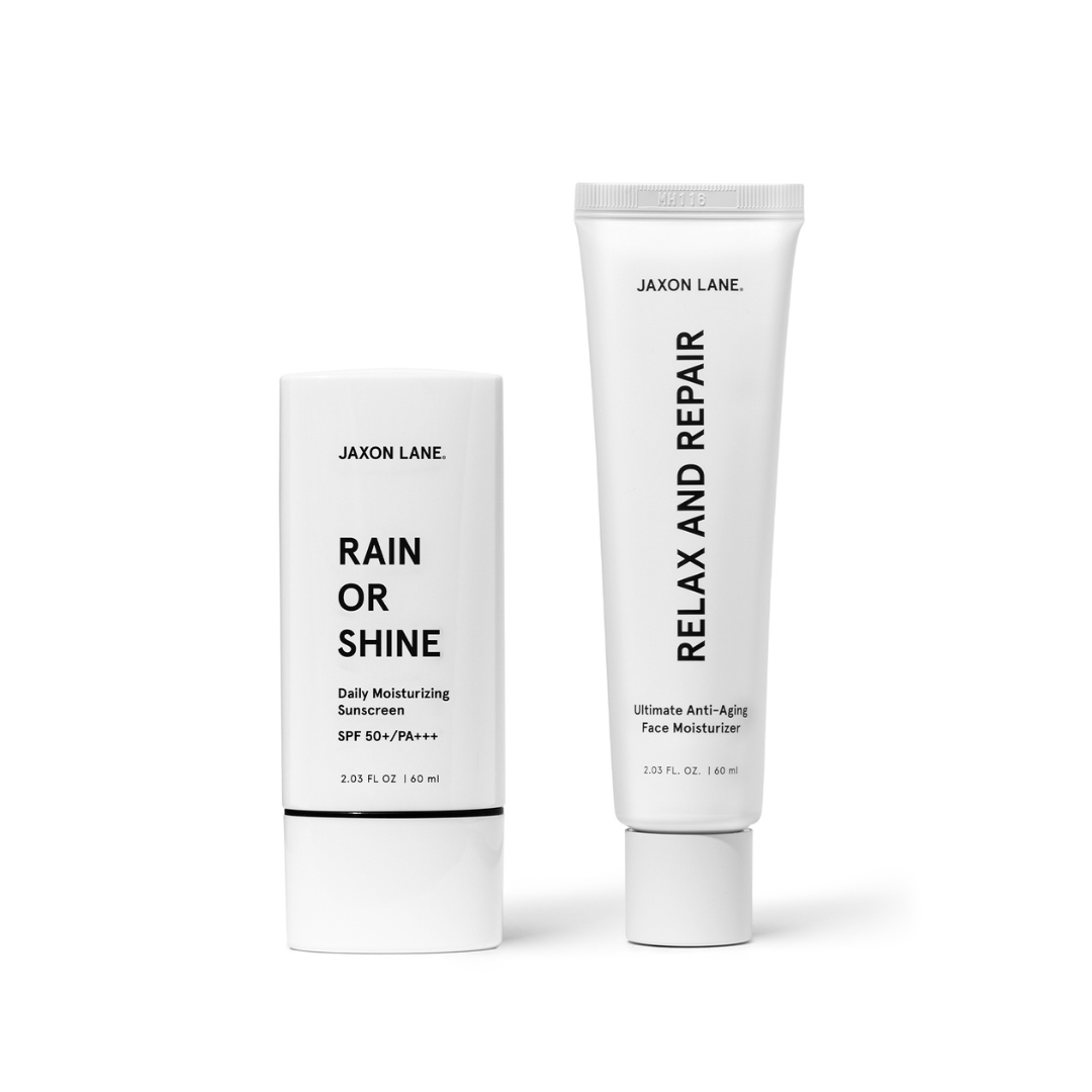 Jaxon Lane | AM/PM Skincare Set Gift For Men | Dermatologist Recommended Skincare for Men