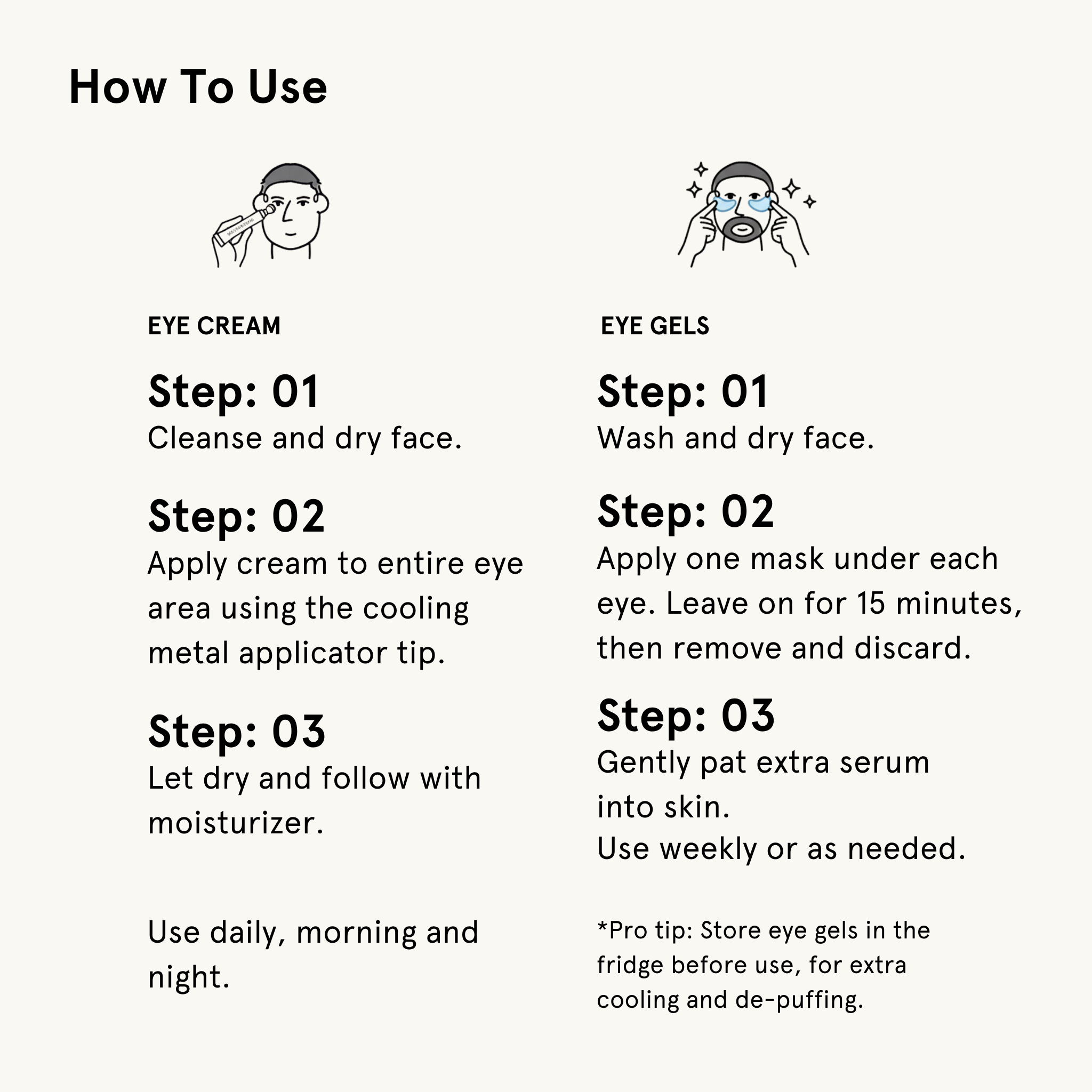 The Eye Hero Depuffing Duo - Deage and Depuff