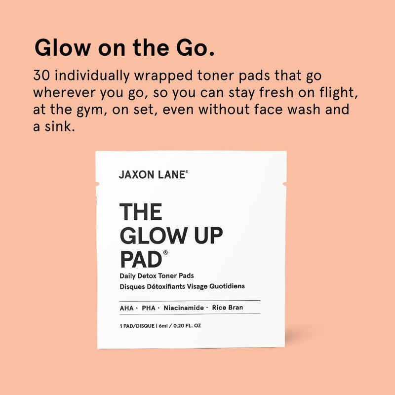 jaxon lane glow up pad toner pad