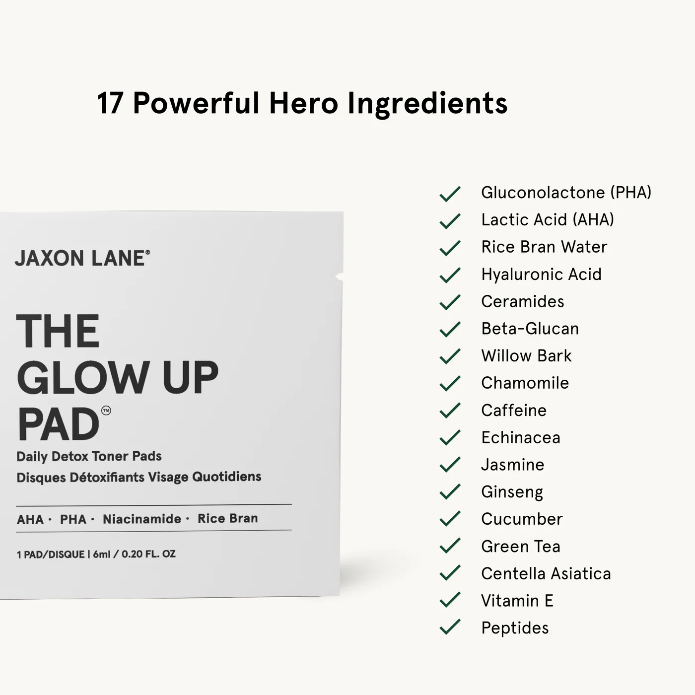 Ingredients Glow up TM