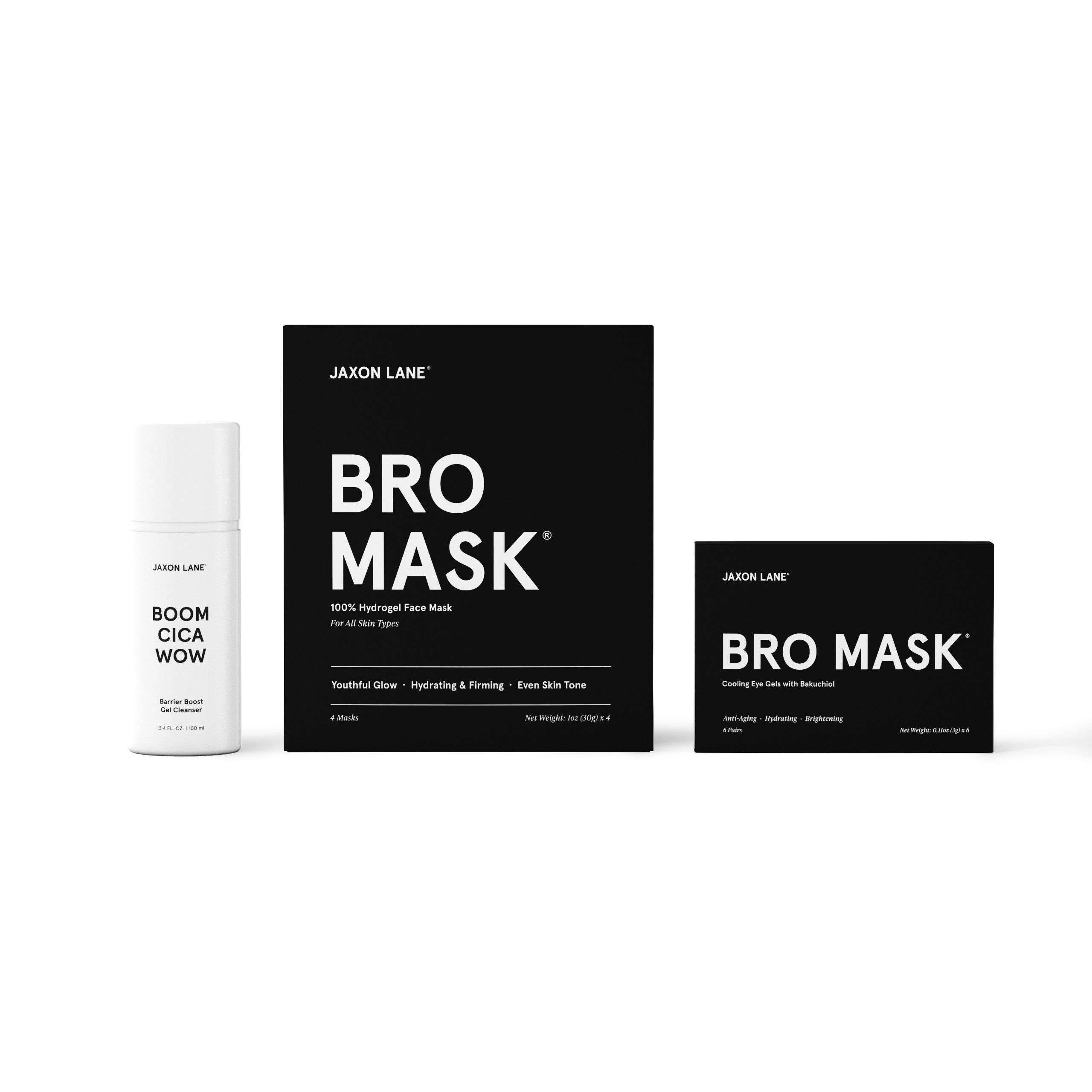 Bro Mask Facial Set Box and items