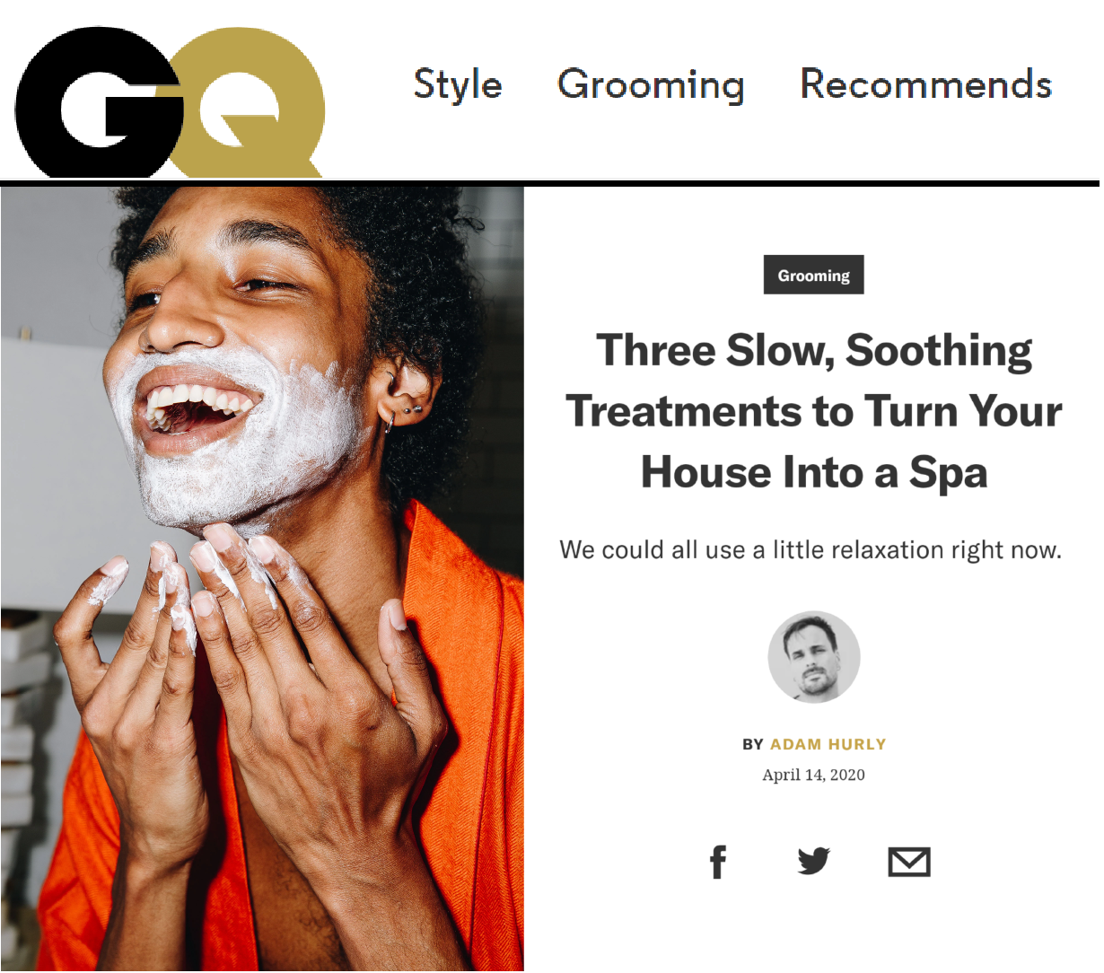 GQ | Jaxon Lane Best Skincare Products for Men