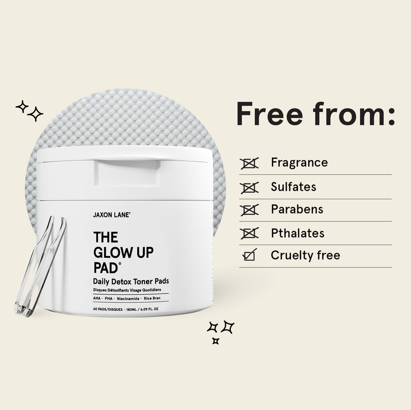 jaxon lane glow up pad toner pads