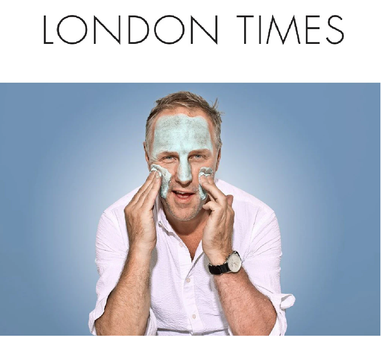 London Times | Best Sheet Mask for Men Jaxon Lane
