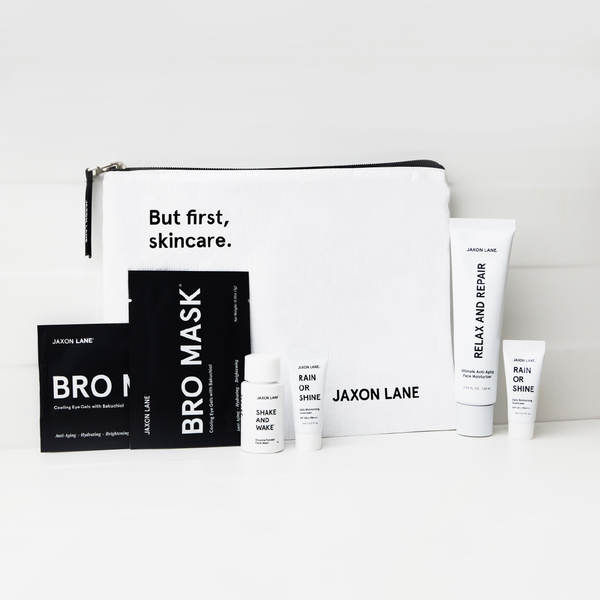 Jaxon Lane | Travel Skincare Set Gift For Men | Dermatologist Recommended Skincare for Men