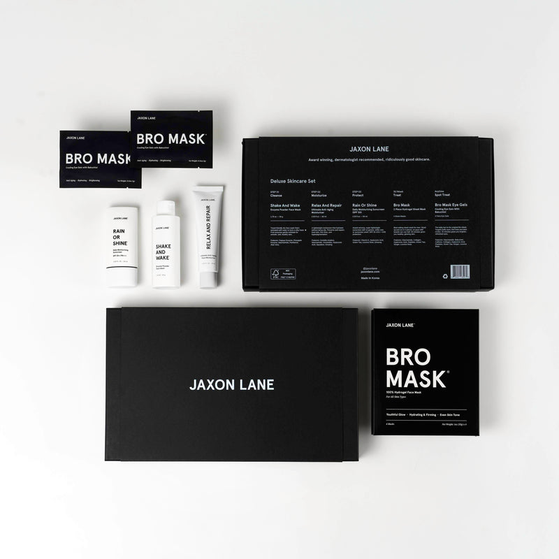 Jaxon Lane | Deluxe Skincare Set Gift For Men | Dermatologist Recommended Skincare for Men