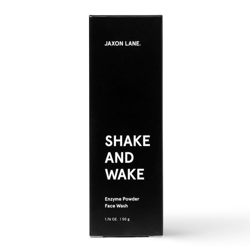 Shake And Wake - Enzyme Powder Face Wash | Skincare routine for men, face exfoliator, exfoliating powder, anti-acne face wash, papaya cleanser, pineapple cleanser